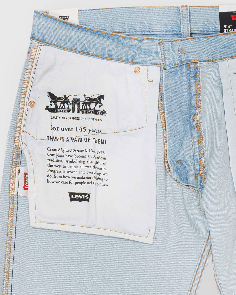 514™ Straight Fit Men's Jeans - Image 12