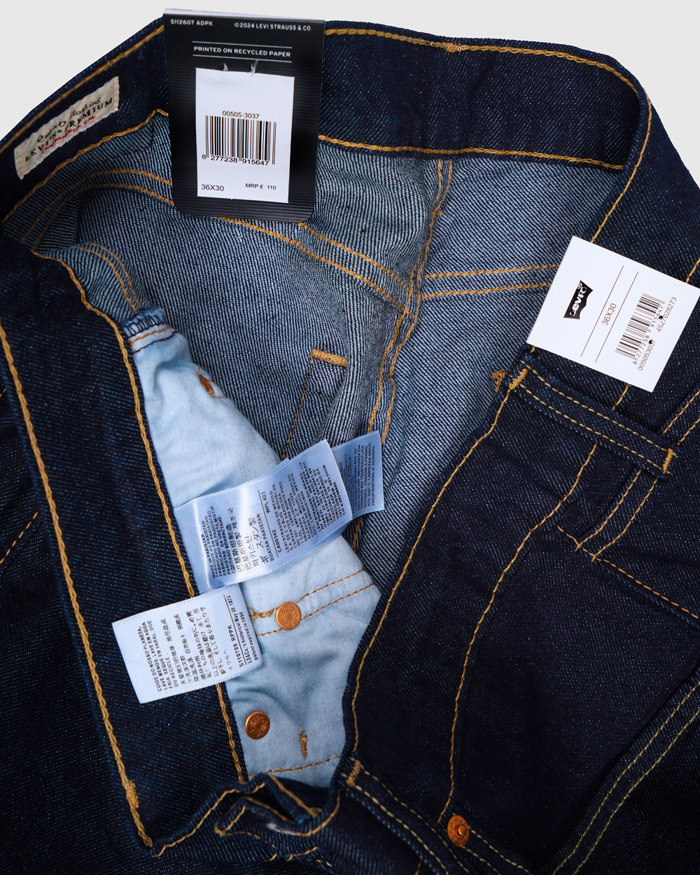 505™ Regular Fit Authentic Soft Men's Jeans - Image 13